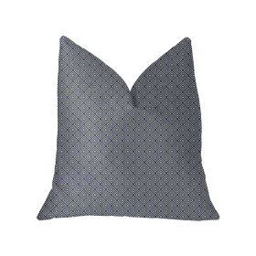 Plutus Daydream Blue and Beige Luxury Throw Pillow (Color: Blue, Beige, size: Double sided  20" x 26" Standard)