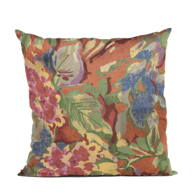 Plutus Multi-Color Garden Floral Luxury Throw Pillow (Color: Multi-Color, size: Double sided  20" x 36" King)