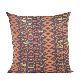 Plutus Multi-Color Parade Abstract Luxury Throw Pillow (Color: Multi-Color, size: Double sided  20" x 26" Standard)