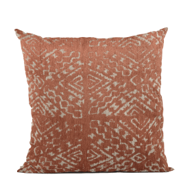 Plutus Red Diamonds Luxury Throw Pillow (Color: Red, size: Double sided  24" x 24")